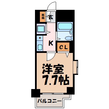 ライオンズマンション千種南 間取り図