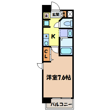 グランカーサ千代田 間取り図