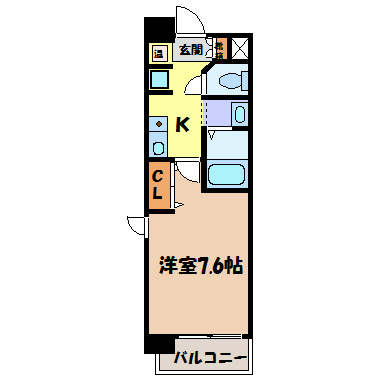 グランカーサ千代田 間取り図