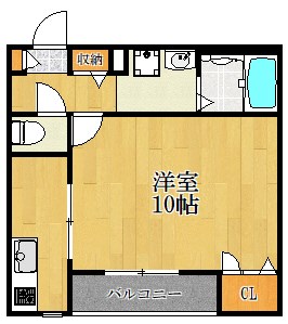 オルソハイム 202号室 間取り
