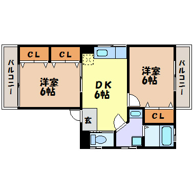 グランパス楠元 間取り