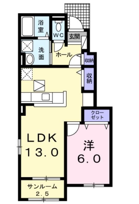 Casa　de patata 間取り