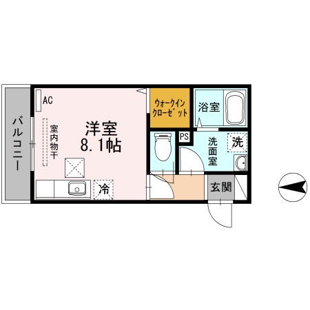 鹿児島県鹿児島市西田１丁目15-2 間取り