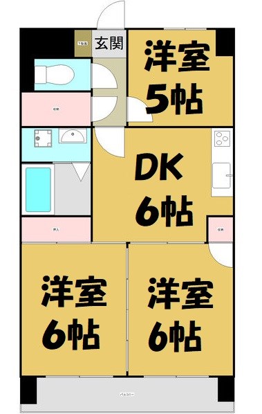 山弥ビル 間取り図