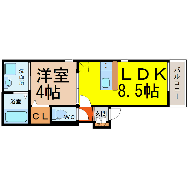 ファンキャッスル 間取り