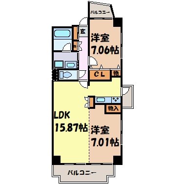 Ｐｒｉｍａｖｅｒａ 間取り図