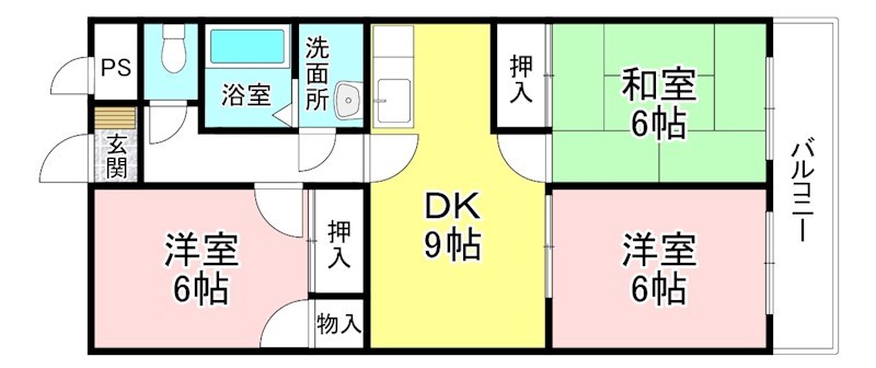 アネックス菩提寺 間取り
