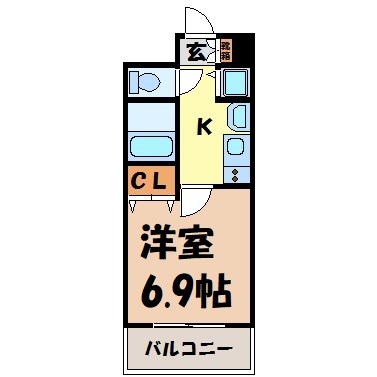 プレサンス泉セントマーク 間取り