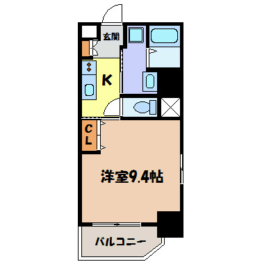 ピースプレイス牛巻 間取り図