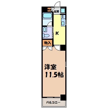 リベルテ桜山 間取り図