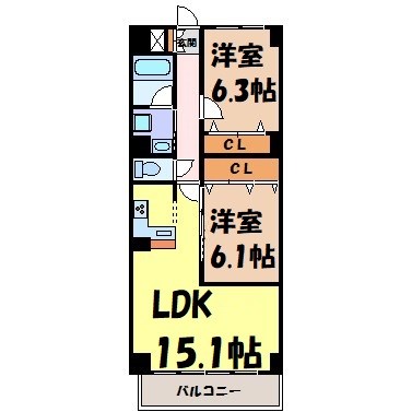 Ｇｌｏｒｉａ 間取り図