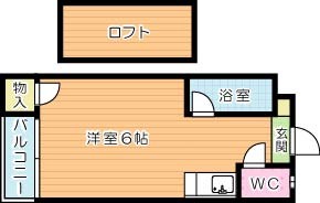 シャーミー片野 間取り図