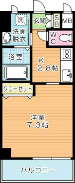 ERIOS COURT香春口（エリオスコート香春口） 間取り図