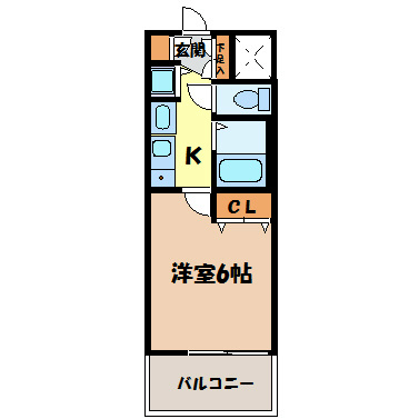 プレサンス名古屋駅前 間取り図