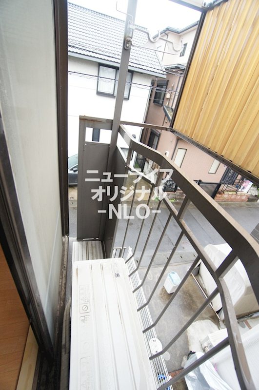 シティハイムコーポ広瀬 ベランダ