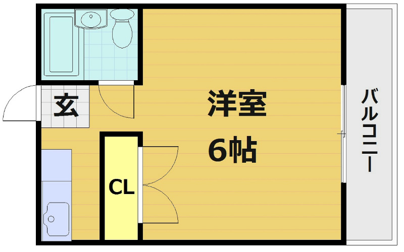 カーサ桃山 間取り