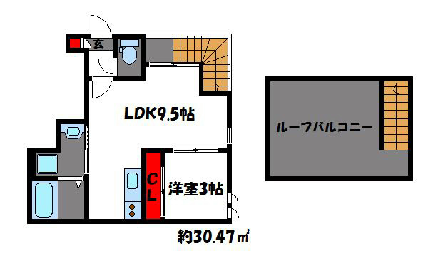 GRANDTIC AK 千早 間取り