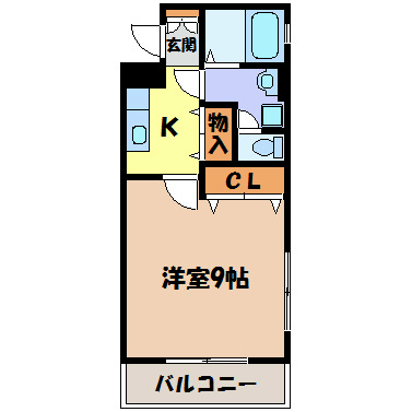 キャノンピア鶴舞 間取り図