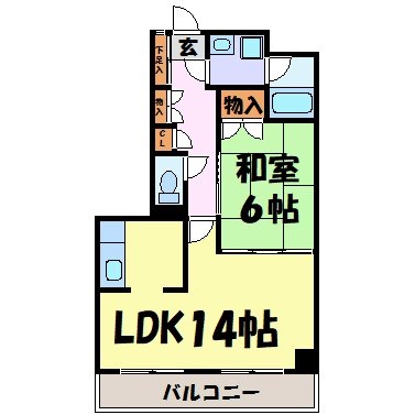 マイルストーン泉 間取り図