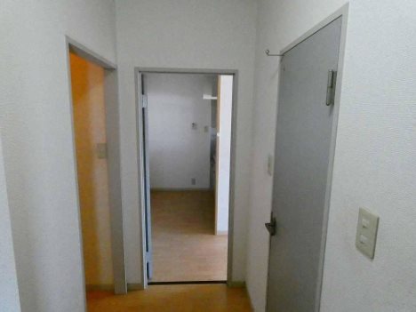 新栄プロパティー恩智Ⅲ　　旧パークハイツたつみ 玄関