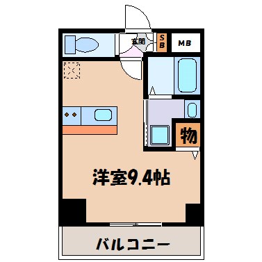 プレサンスＮＡＧＯＹＡ桜通ビッグビート 間取り図