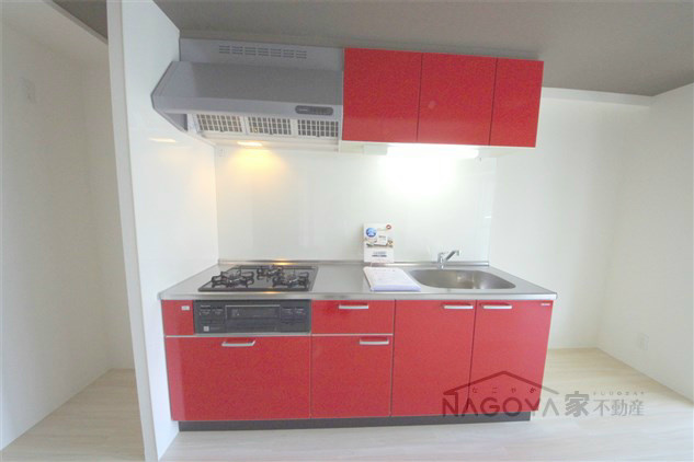 アクアブルー キッチン