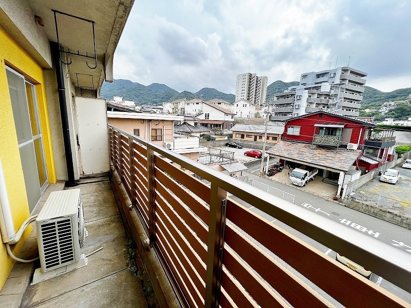 レディースマンションなでしこ ベランダ