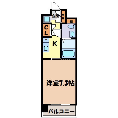 ＹＳ上前津 間取り図