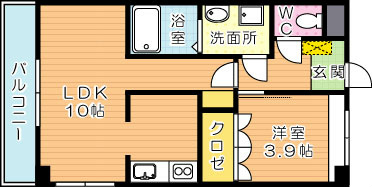 ラルーチェサンリッチ 間取り