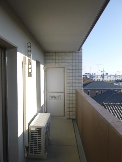 グランソレイユ ベランダ