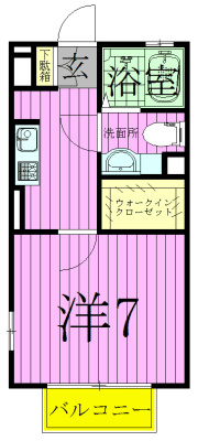 ＲＹＭ壱番館 103号室 間取り