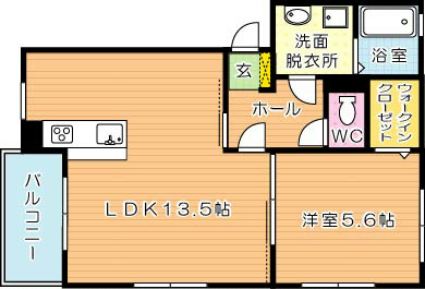 メゾンエパヌイ 間取り図