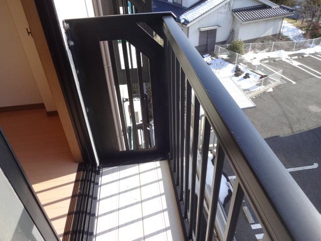 第二サンハイツ ベランダ