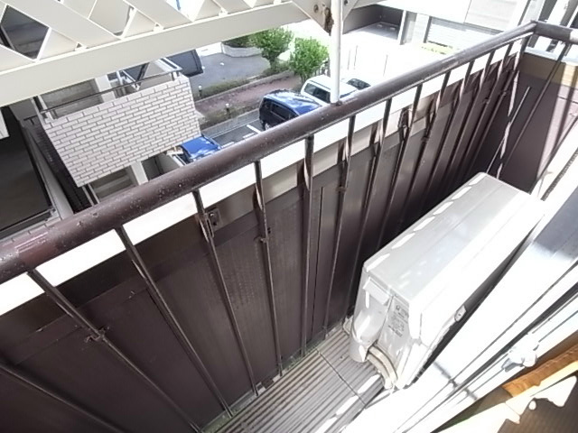 六甲アビタシオン ベランダ