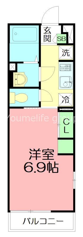 リブリ・ぷらんどるHAKUYO 102号室 間取り