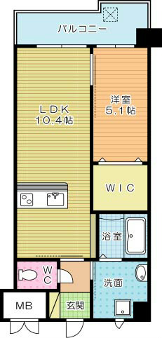 Ｐｌｕｍｅ木町（プルーム木町） 503号室 間取り
