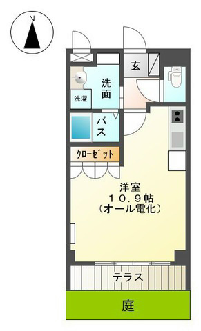 アイリス湘南 102号室 間取り