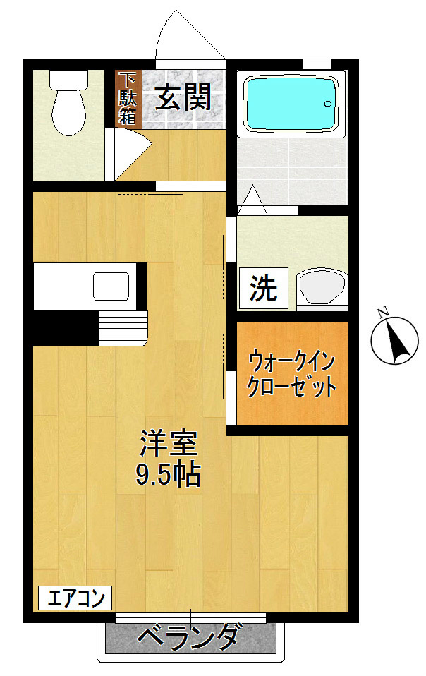 ワンズファームⅢ 間取り図