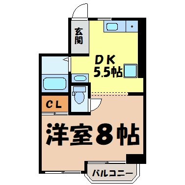 岡文ビル 間取り図