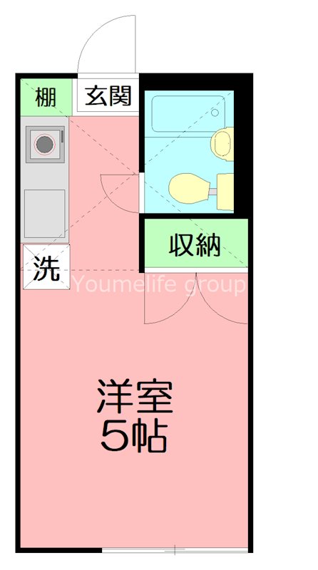 サニーサイド三田南Ａ 103号室 間取り