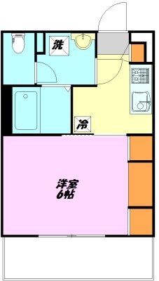 リブリ・フルール湘南 201号室 間取り
