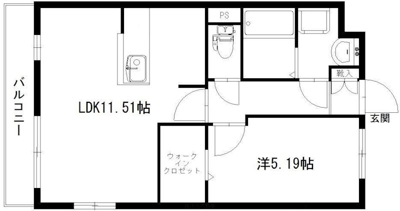 ノース・リーブラ 間取り図