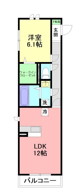 ファーストステージ本厚木 間取り