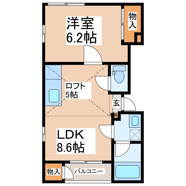 プレメゾン５上野 間取り