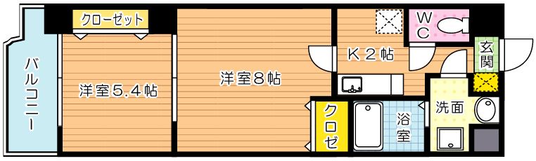 木下鉱産ビルⅢ  305号室 間取り