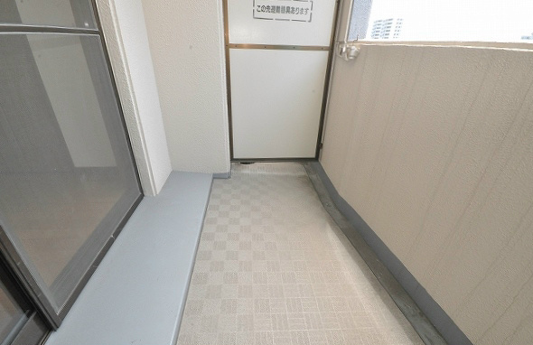 木下鉱産ビル ベランダ