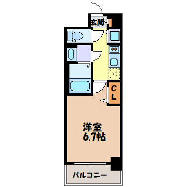 プレサンス千種アイル 間取り図