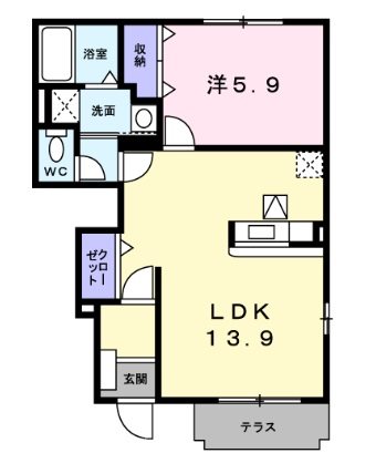 カーサ･プラシード 間取り