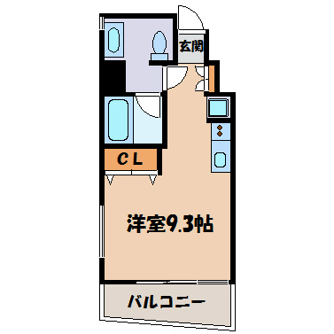 シャトー＆ホテル名駅南Ⅱ 間取り図
