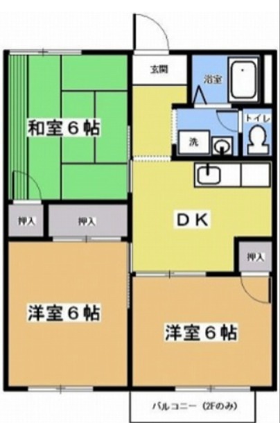 カーサ・ツジ 105号室 間取り